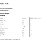 Cosmic Brownie on plate showing 270 calories
