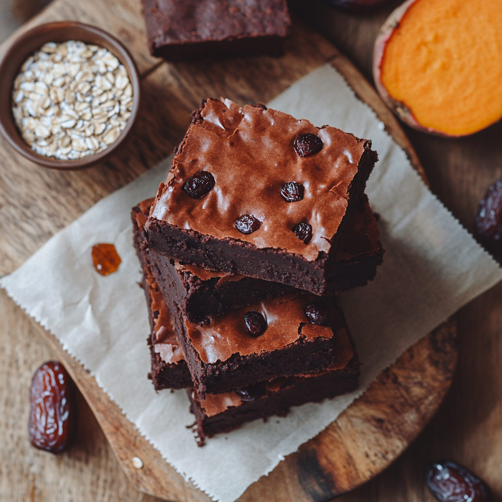 Vegan Sweet Potato Brownies Quick To Do Any Time 7 Vegan Sweet Potato Brownies 1
